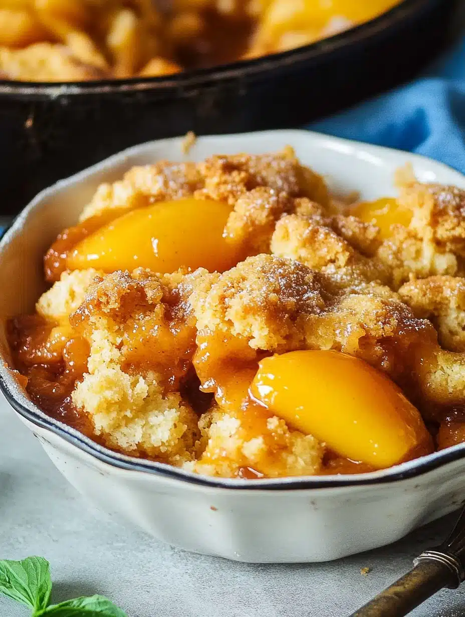 Old Fashioned Southern Peach Cobbler An Incredible Ultimate Recipe